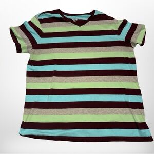 Mossimo Supply Co. Multicolor Striped Tee